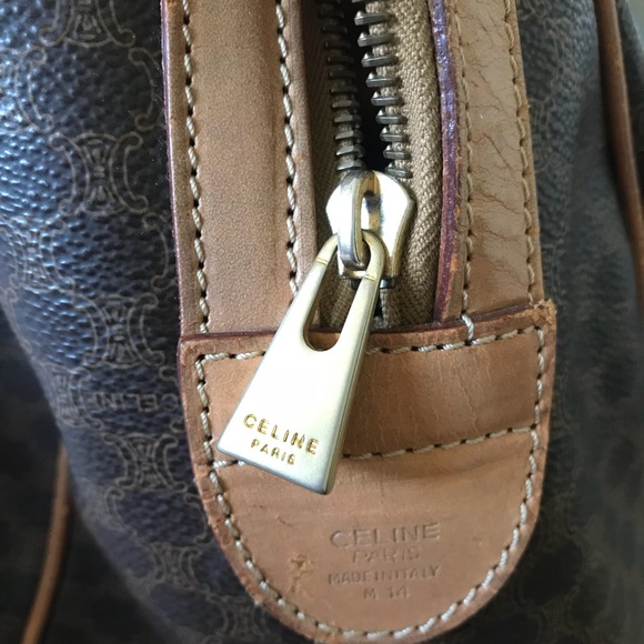 Celine || VTG Authentic Macadam PVC Doctor Bag - Picture 2 of 8